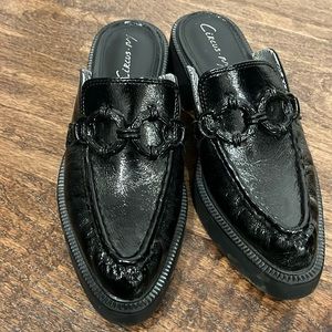 Black slip on shoes!